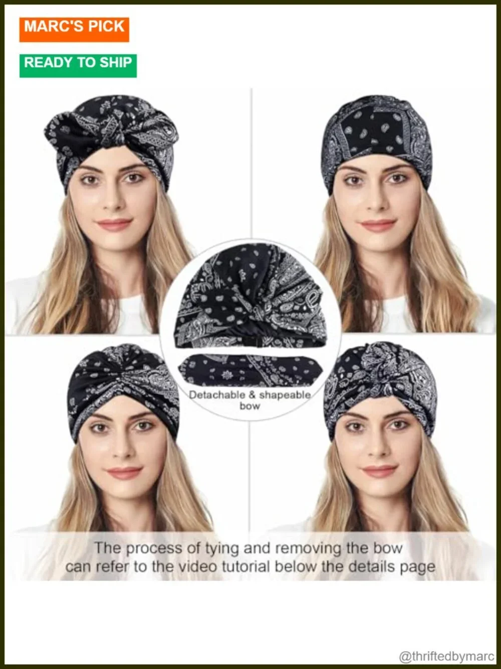 Satin Lined Beanie Women Chemo Headwear Silky Cap Sleeping Hat